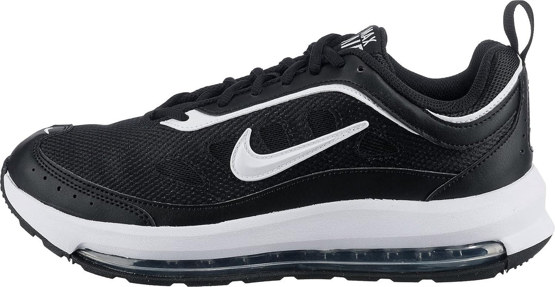 Nike Herren Air Max Ap Sneaker 38.5 EU Black White Black Bright Crims, 38.5 EU Black White Black Bri