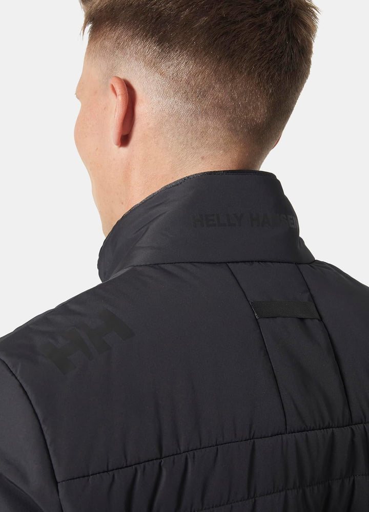 Helly Hansen Herren Crew Isolierte Jacke 2.0 S Ebenholz, S Ebenholz