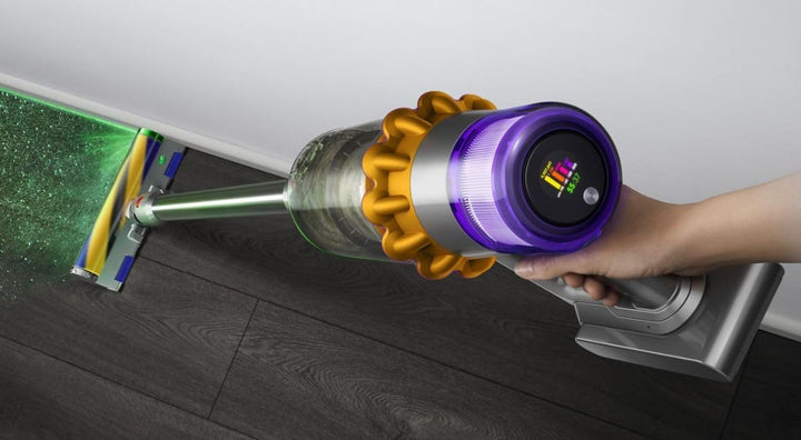 Dyson V15 Detect Absolute, Akkustaubsauger, Silber