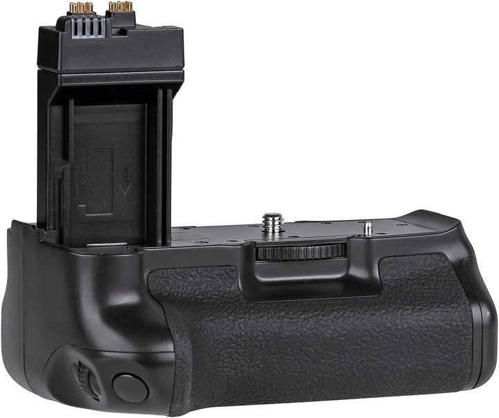 ayex Batteriegriff Passend für Canon EOS 700D 650D 600D 550D (ähnlich BG-E8) + 2 x ayex LP-E8 Akku +