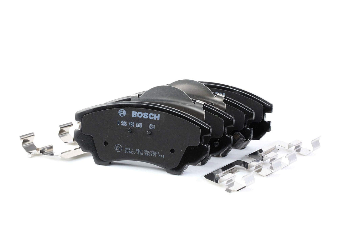 Bosch BP1187 Bremsbeläge - Vorderachse - ECE-R90 Zertifizierung - vier Bremsbeläge pro Set