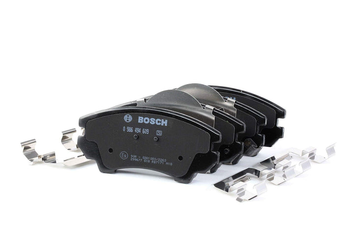 Bosch BP1187 Bremsbeläge - Vorderachse - ECE-R90 Zertifizierung - vier Bremsbeläge pro Set
