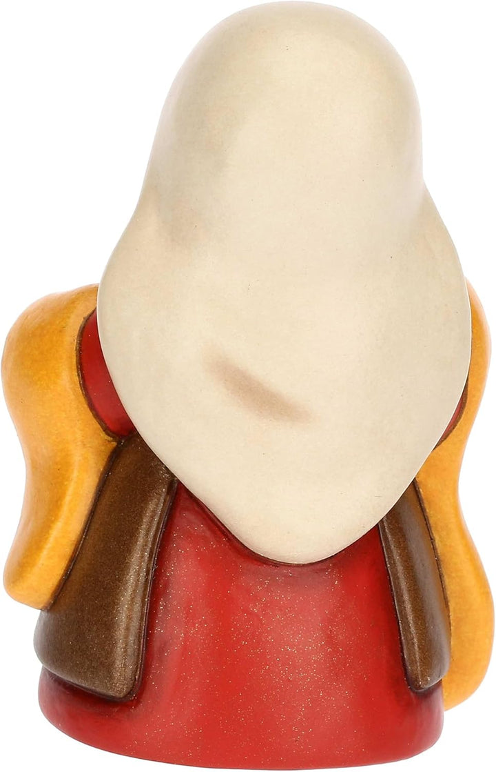 THUN, Hochwertige rote Stoffe aus Keramik, Klassische Krippensammlung, Weihnachtskrippenfiguren zum
