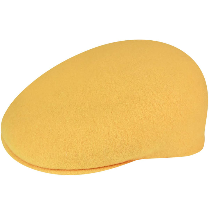 Kangol 504 Flexfit Mütze Flatcap Schirmmütze Herren - Schiebermütze Wollcap mit Schirm Herbst Frühja