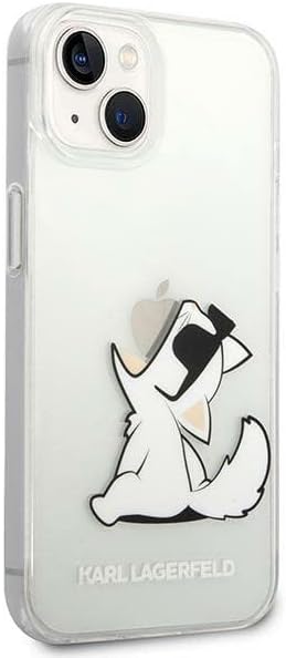 Karl Lagerfeld KLHCP14MCFNRC hülle für iPhone 14 Plus 6,7" hardcase transparent Choupette Fun