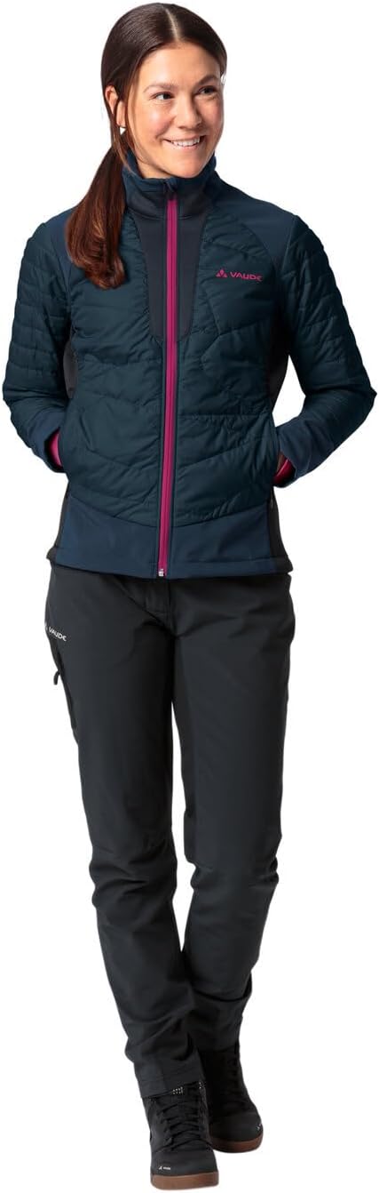 VAUDE Fahrradjacke Damen Minaki Jacket III, leichte Fahrrad-Isolationsjacke, warm &amp; wasserabweisende