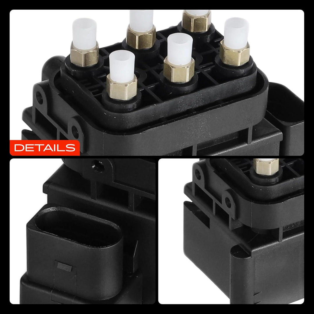 Luftfederung Ventilblock Ventileinheit Kompatibel mit A6 4B2,C5 A6 Allroad 4FH,C6 A8 4E2,4E8 Allroad