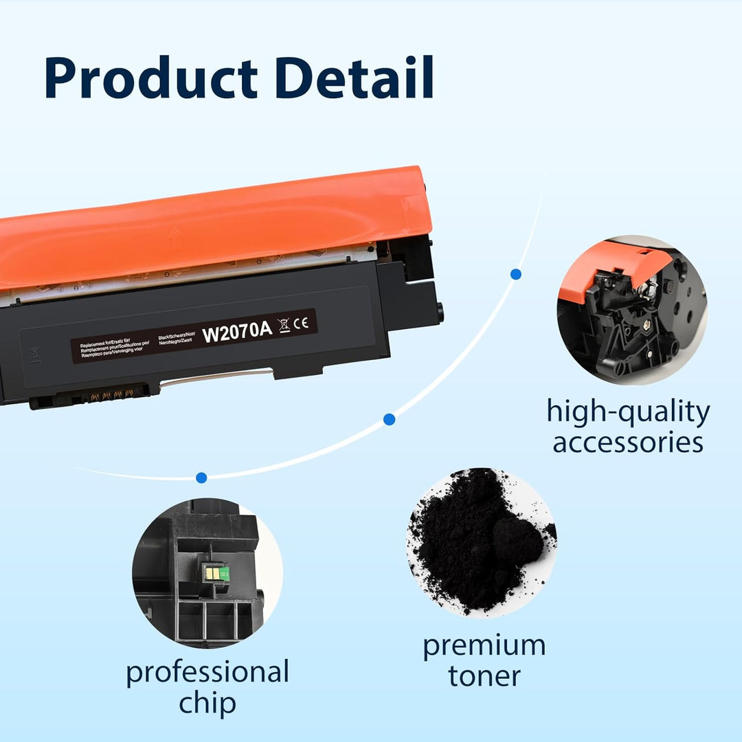 MYCARTRIDGE W2070A 117A Toner Kompatibel für HP 117A W2070A Toner HP Color Laser MFP 179fwg 178nwg 1