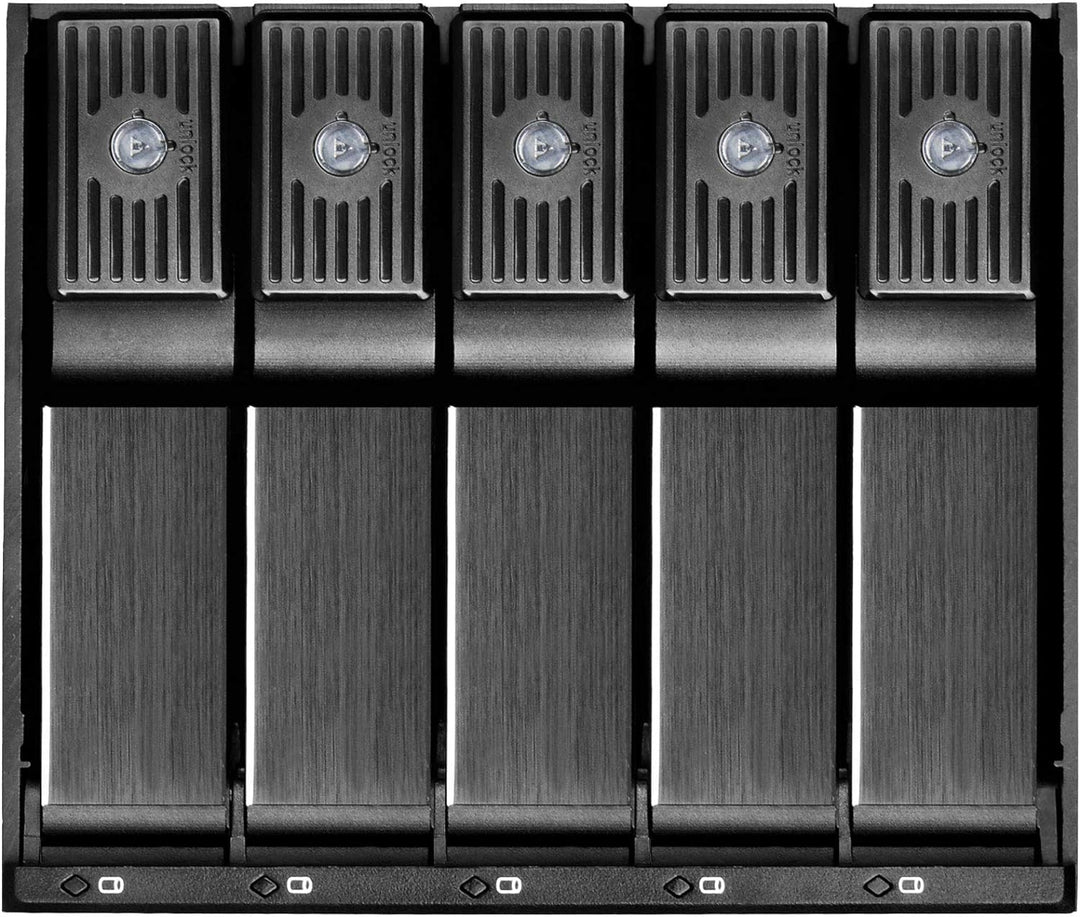 SilverStone Technology SST-FS305-12G - trägerloser 3 x 5,25" Aluminium Hot Swap Festplatten-Wechselr