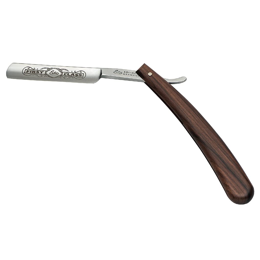 Erbe Solingen Erbe Qualitäts-Rasiermesser Palisander 4/8" silber OneSize Silber nuss, Silber nuss