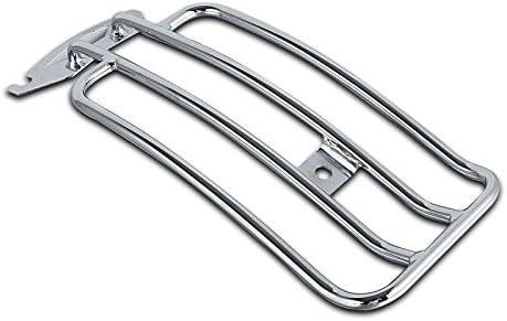 Gepäckträger Solo Rack für Harley Davidson Touring 97-05 Chrom