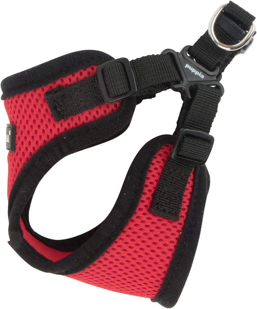 Puppia PARA-HC1533 SOFT HARNESS C, M, rot M rot, M rot