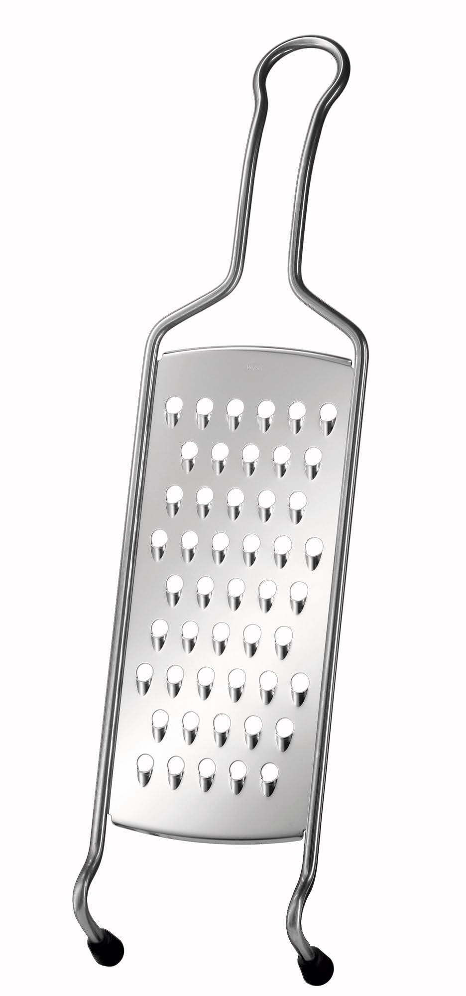 RÖSLE Grobreibe Classic, Hochwertige Reibe für Rohkost, Kartoffeln, Gemüse oder Käse, mit Drahtgriff