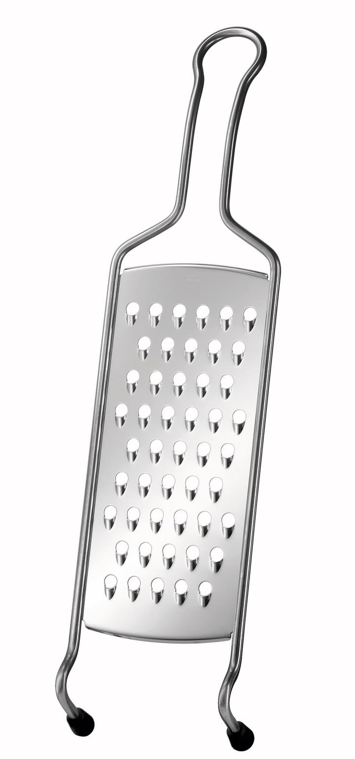 RÖSLE Grobreibe Classic, Hochwertige Reibe für Rohkost, Kartoffeln, Gemüse oder Käse, mit Drahtgriff