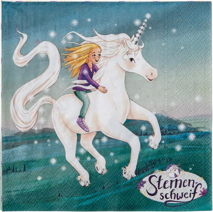 Sternenschweif Einhorn - Party-Set 68-teilig für 16 Kinder