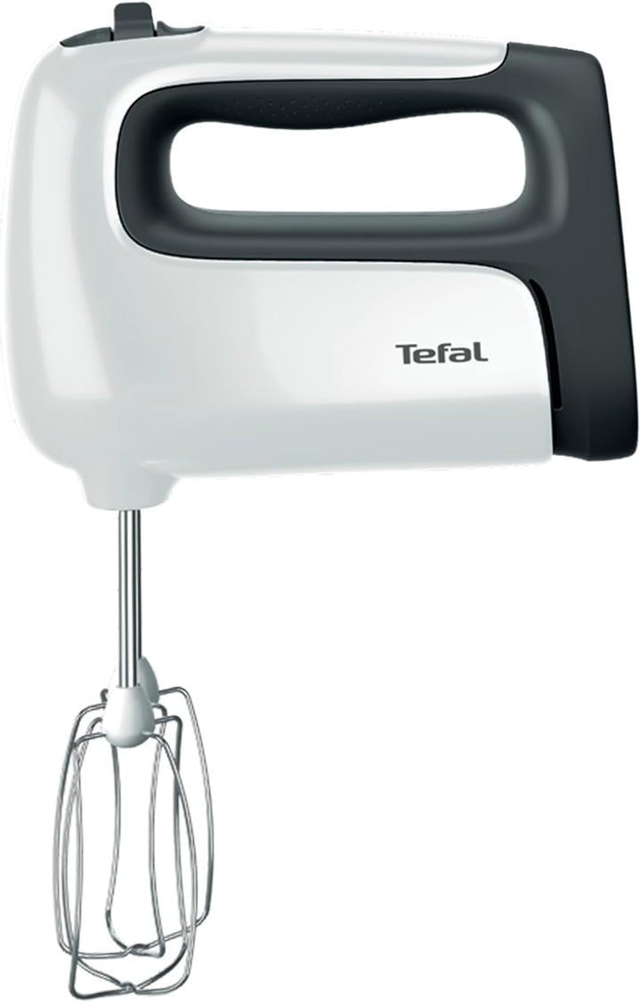 Tefal HT462138 Prep'Mix+ Handmixer| Ideal Für Leichte Und Zähe Zubereitungen| Leistungsstarker 500-W