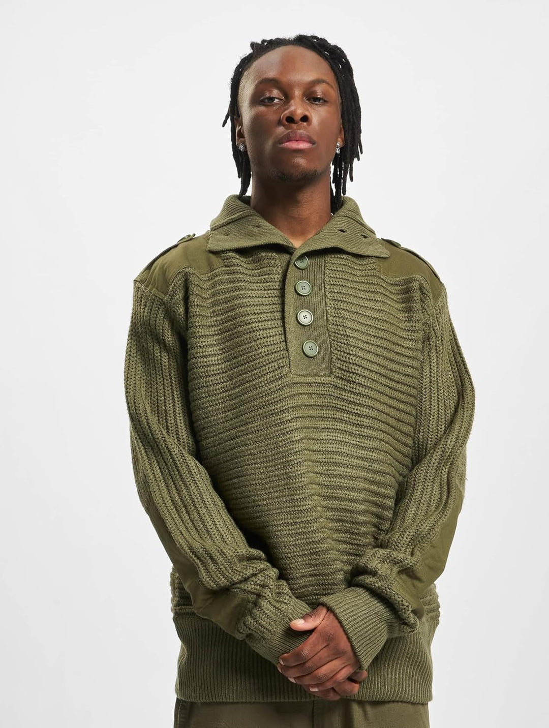 Brandit Alpine Pullover Männer Strickpullover Oliv Basics S Olive, S Olive