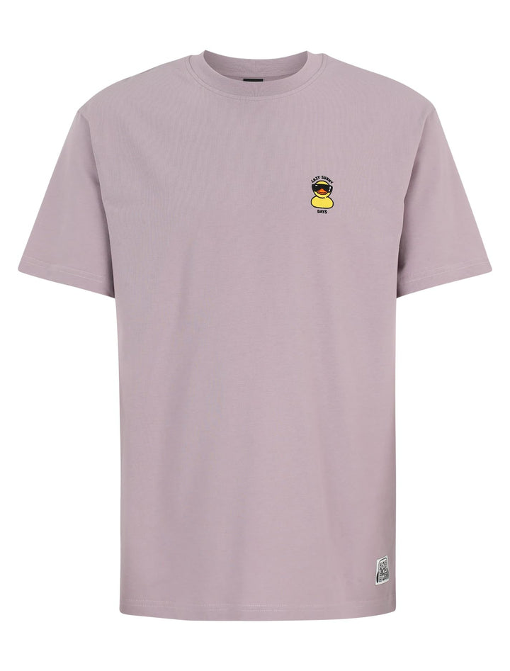 IRIEDAILY Herren T-Shirt Lazy Sunny Day EMB Bio-Baumwolle Regular Fit XS Mauve, XS Mauve