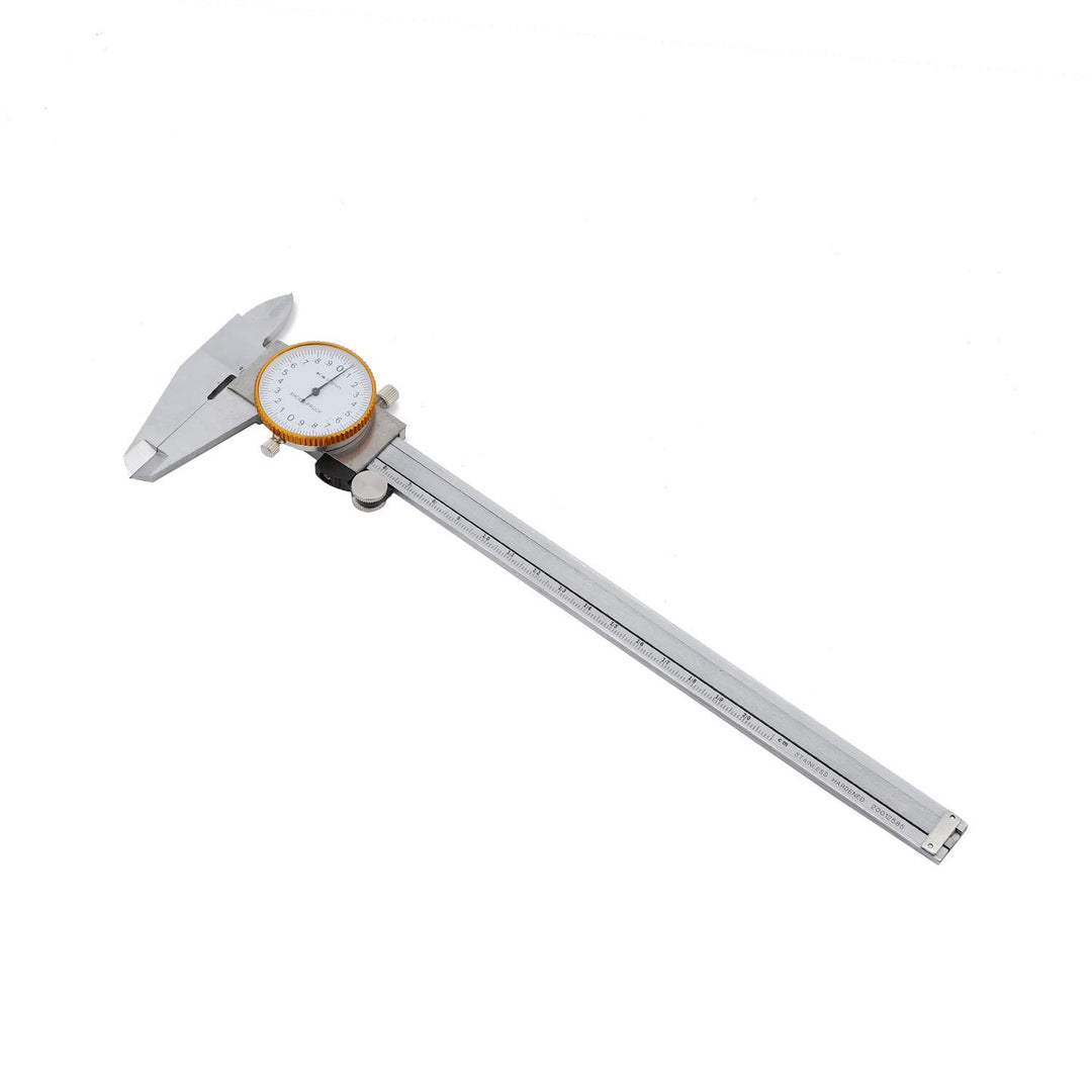 KATSU Uhrmessschieber 150mm 6" Zifferblatt Messschieber Edelstahl hochpräziser stossfester und absch