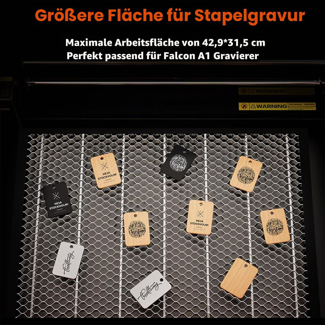 Creality Waben-Lasertisch für Falcon A1 Lasergravierer, Wabenplattform für Lasergravur- und Schneide