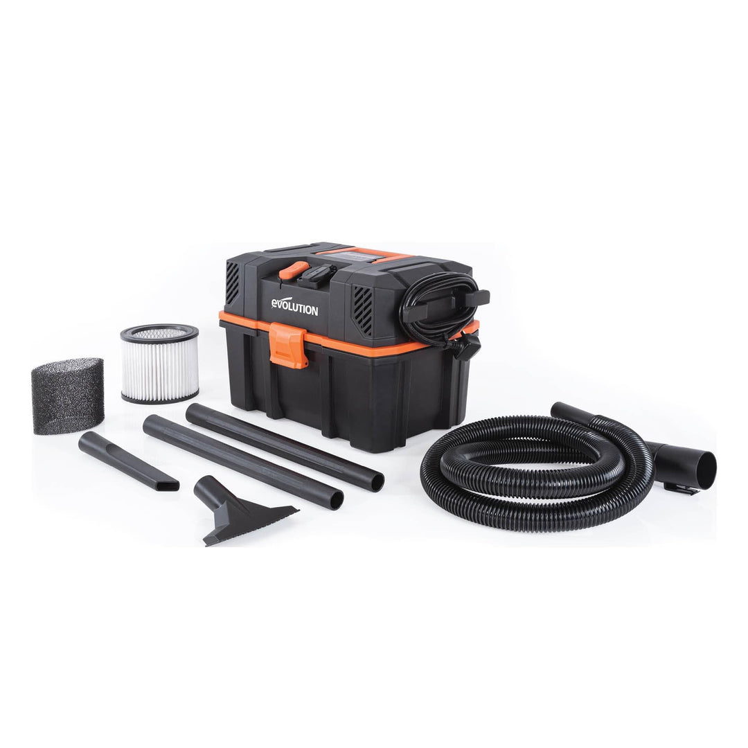 Evolution Power Tools R15VAC (EU) Nass-/Trockensauger, Black Kabelgebunden Mehrzwecksauger