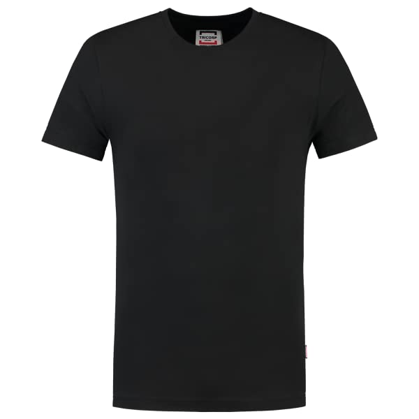 Tricorp 101004 Casual Fitted T-Shirt, 100% Gekämmte Baumwolle, 160g/m², Heer, Grösse L L Militärfarb