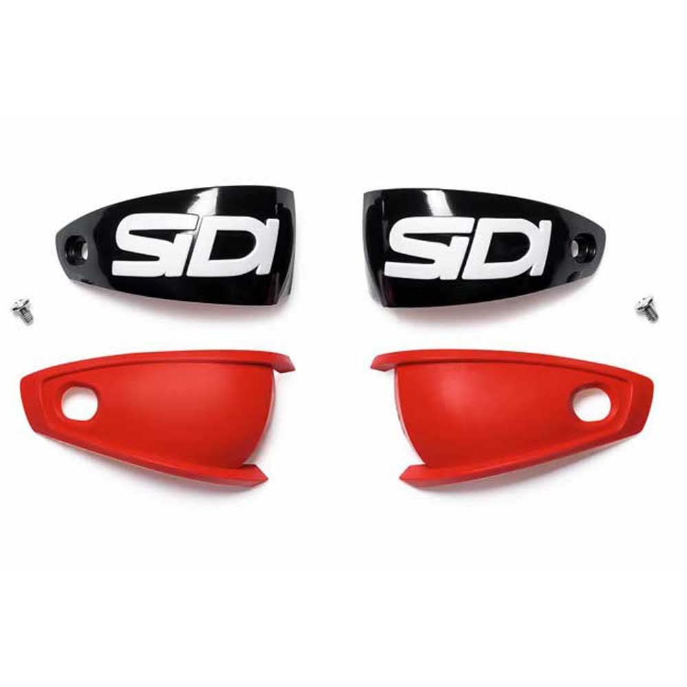 Sidi Mag-1 Asymmetric Fersenkappen Schwarz/Rot