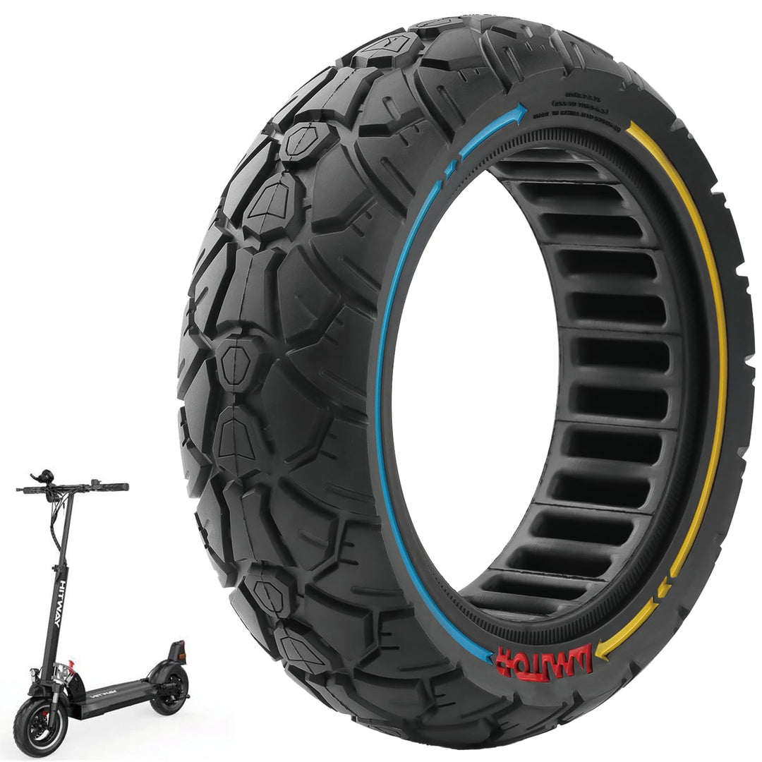 10x2,7-2,75 Vollreifen 10 Zoll Solide Reifen 70/65-6,5 Ersatzreifen für Hitway H5/HB24/Hiboy/Smartgy