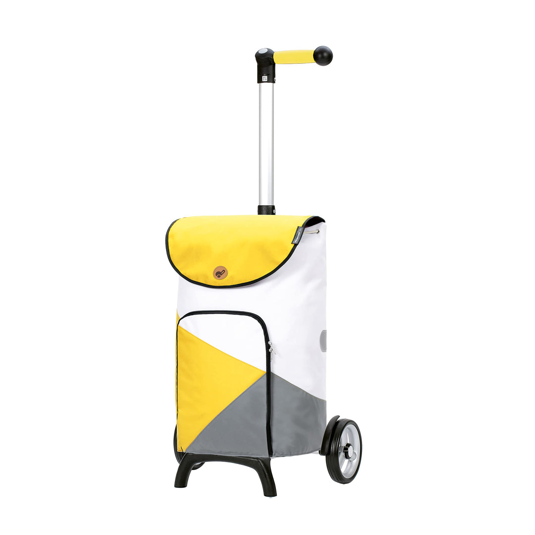 Andersen Shopper Unus Fun Alu mit Rad Ø 17 cm und 47 Liter Tasche Ester gelb, Ester Gelb