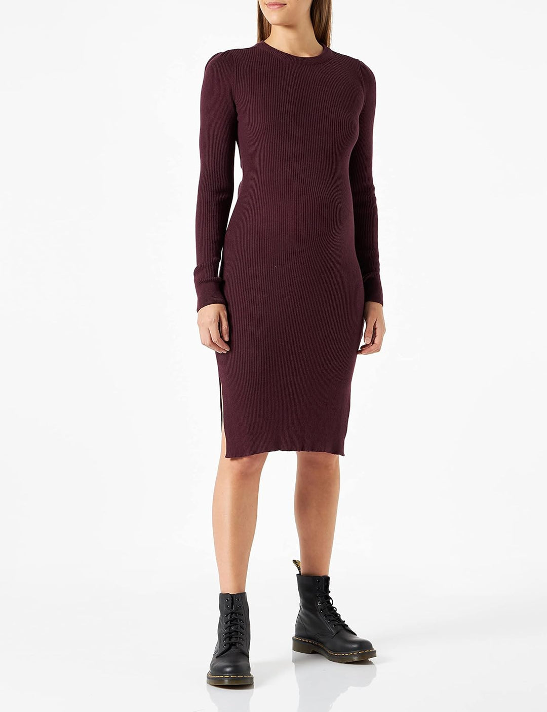 Noppies Damen Dress Piggott Long Sleeve Kleid, Wine Tasting - P983, 42 EU