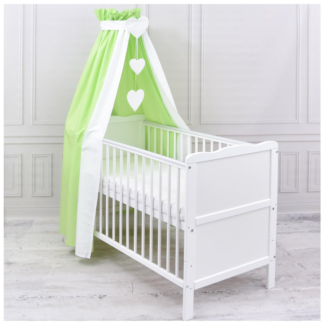 Generisch Baby Delux Babybett Himmel Betthimmel Baumwolle Baldachin für Babybett Kinderbett Wiege St