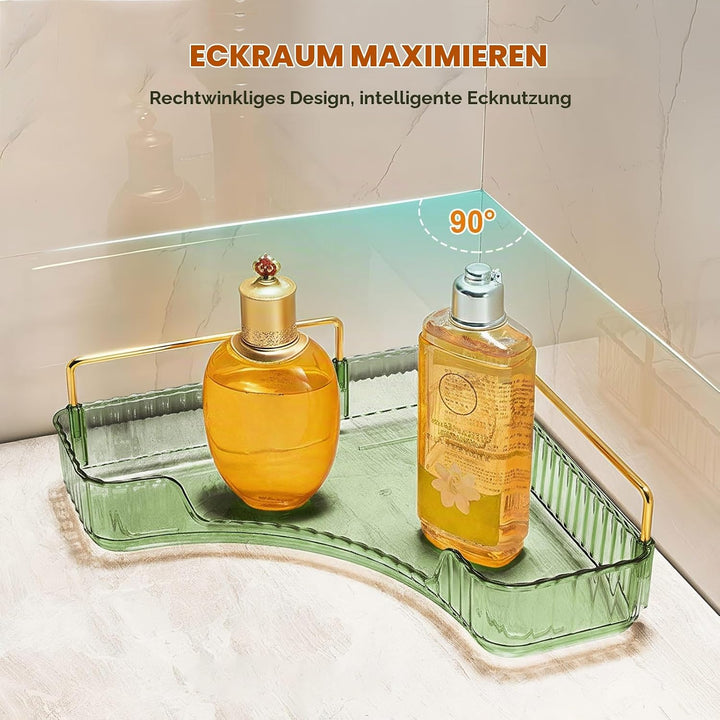 SHANNA Eckiger Make Up Kosmetik Organizer: Stauraum für die Arbeitsplatte, hochkapazitiver Hautpfleg