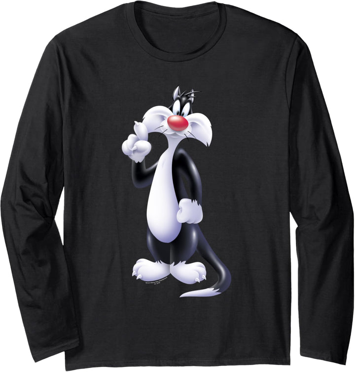 Looney Tunes Sylvester Airbrushed Langarmshirt