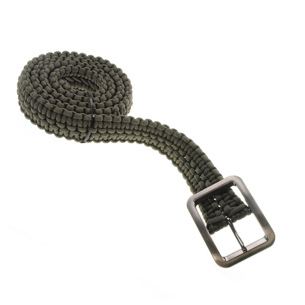 Ganzoo Paracord – Gürtel, aus reissfestem Paracord 550, mit massiver Gürtelschnalle, Hosengürtel, Gu