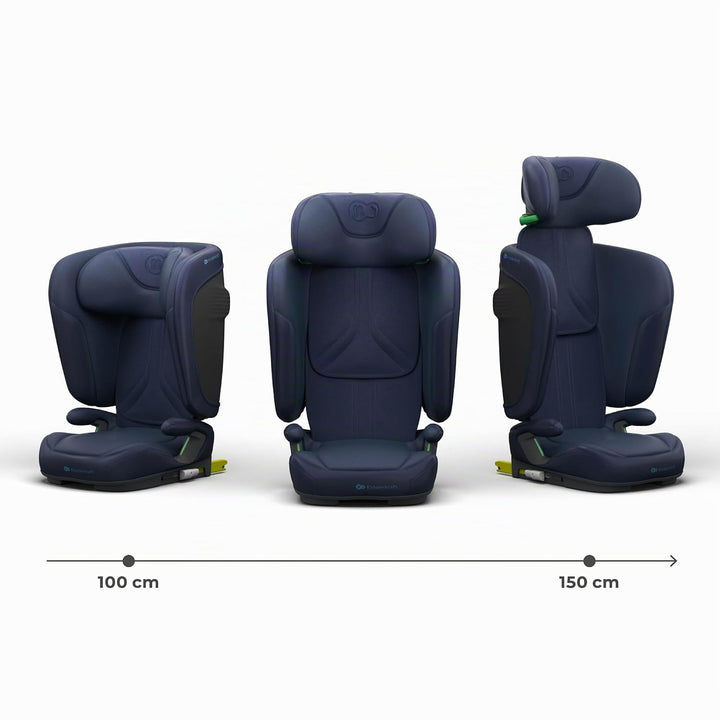 Kinderkraft UNITY 2 i-Size, Faltbarer Autositz 100–150 cm, von ca. 3,5 bis 12 Jahre, verstellbare Ko