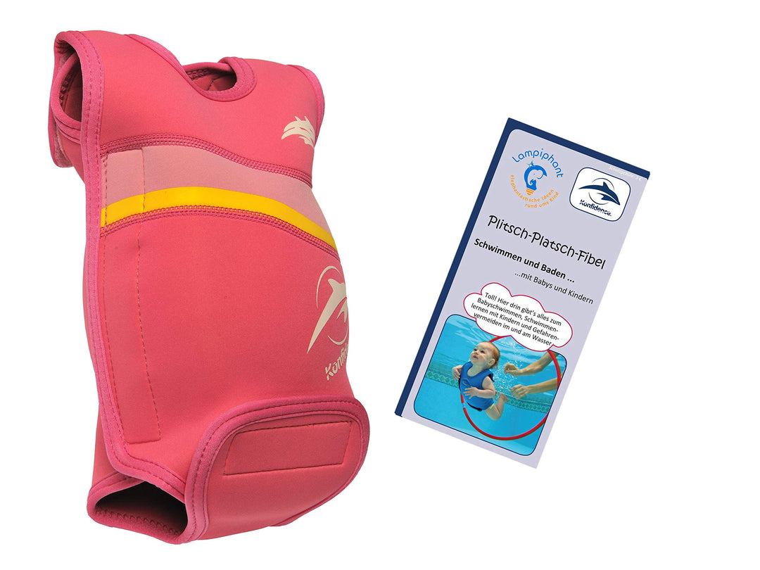 Konfidence Babywarma, Schwimm-Anzug | Wärmender Schwimm-Anzug, enthält Plitsch-Platsch-Fibel für das