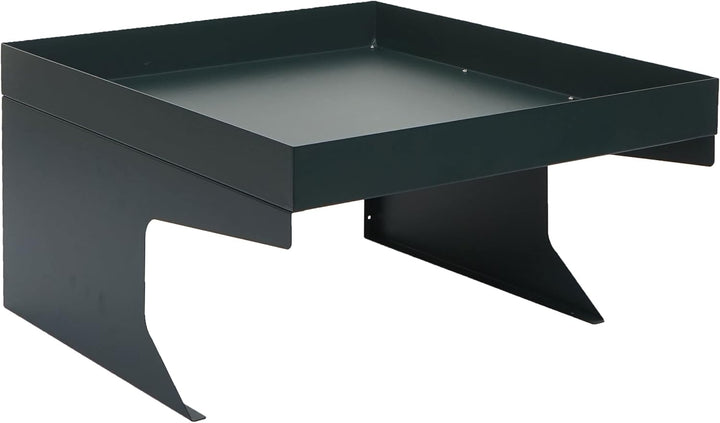 Mendler Mähroboter-Garage mit Pflanzkasten HWC-G60AM, Dach Unterstand für Rasenmäher, Metall 37x60x7