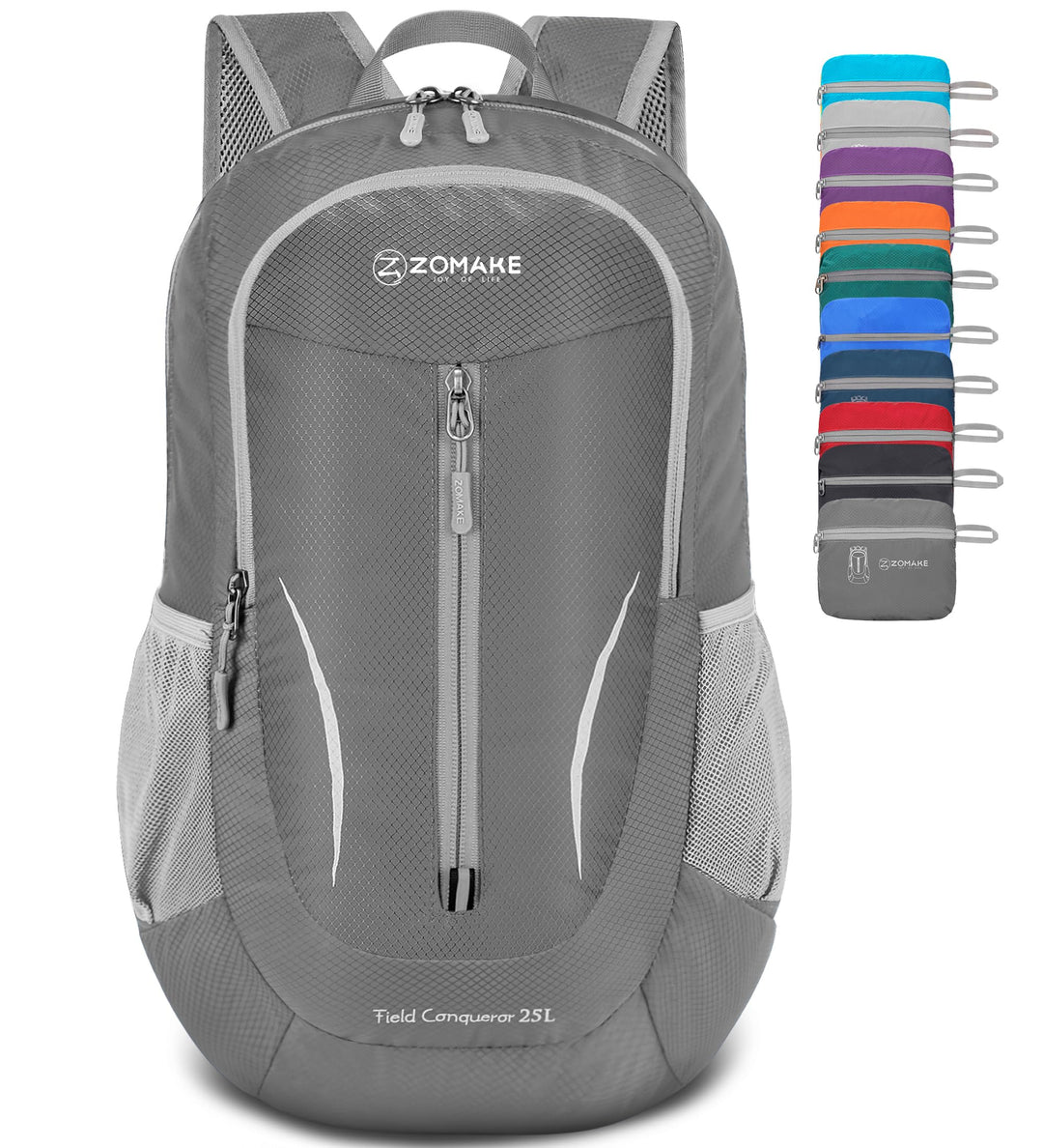 ZOMAKE Ultraleicht Faltbarer Rucksack - Packbare Backpacks 25L,Kleiner Faltbar Rucksäcke Wanderrucks