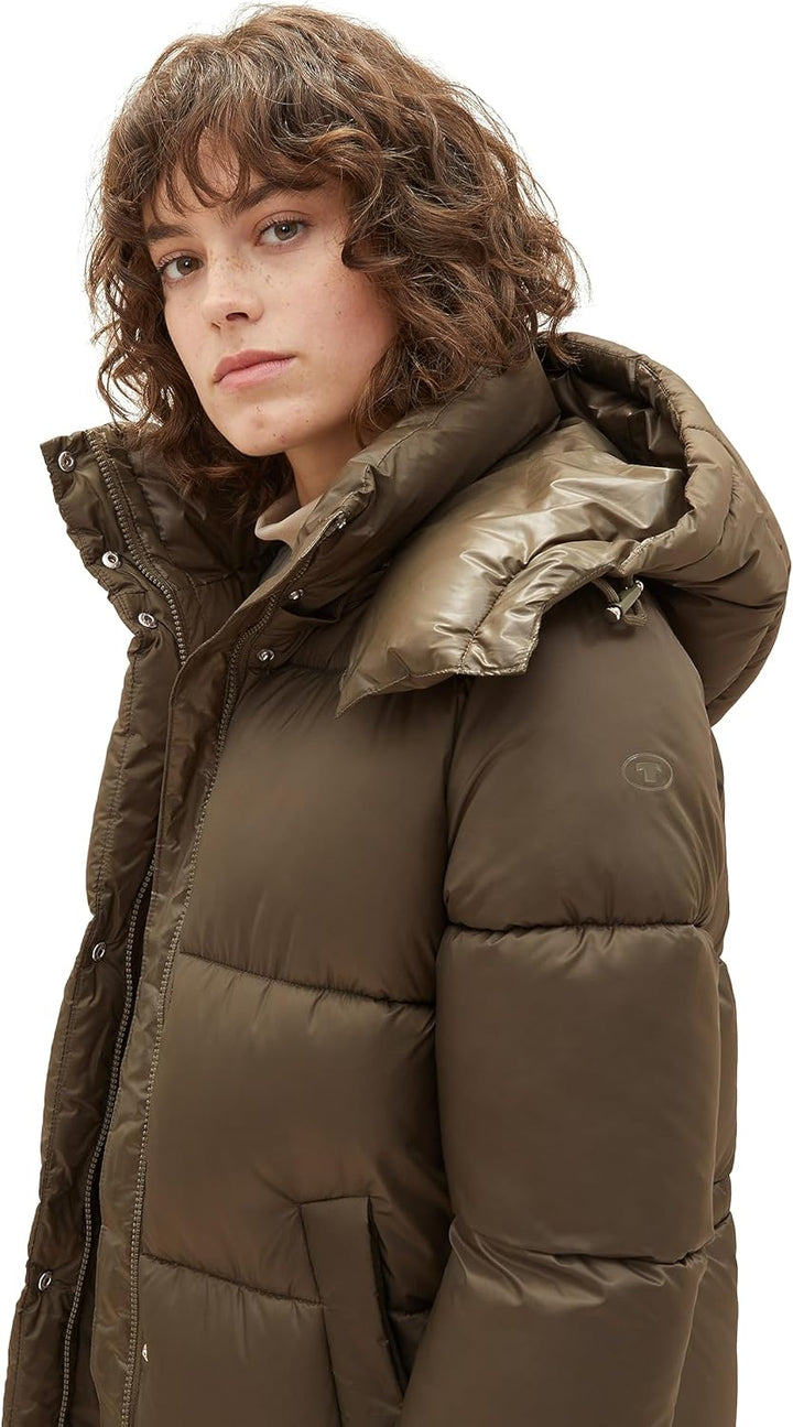 TOM TAILOR Damen Jacke XXL 11848 - Jungle Soil Green, XXL 11848 - Jungle Soil Green