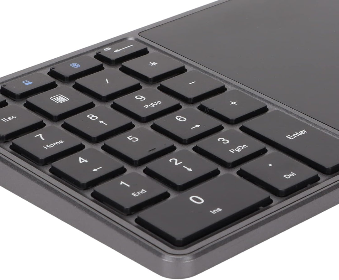 KIMISS Kabelloses Trackpad Havit Bluetooth-Nummernblock, USB-Nummernblock, 26 Tasten, Tragbar, Finan