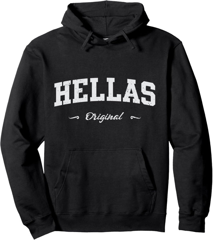 Hellas Griechenland Sport Souvenir Fanartikel Design Pullover Hoodie