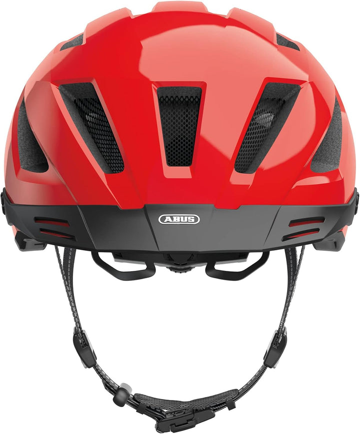ABUS Stadthelm Pedelec 2.0 - Fahrradhelm mit Rücklicht und Regenhaube - für den Stadtverkehr - für D