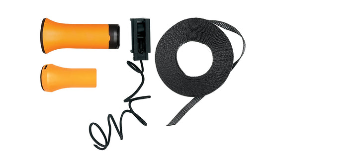 Original Ersatz-Griff und Seil für Fiskars Bypass Teleskop-Schneidgiraffe UPX86, Schwarz/Orange, 102