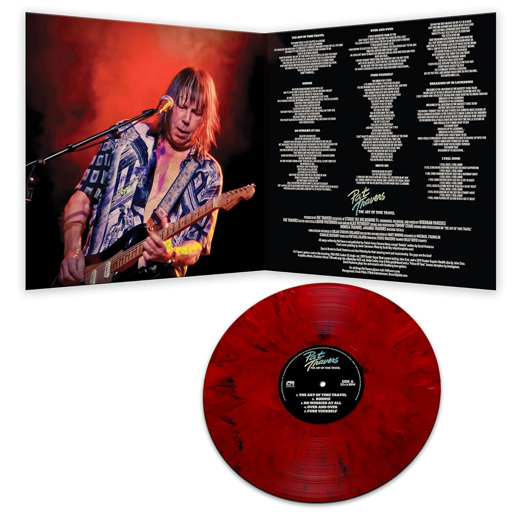The Art of Time Travel (Red Marble), Vinyl