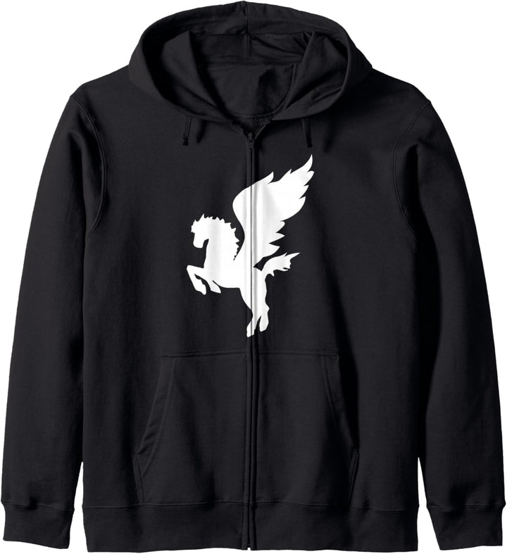 Pegasus Geflügeltes Pferd Griechische Mythologie Pegasos Kapuzenjacke