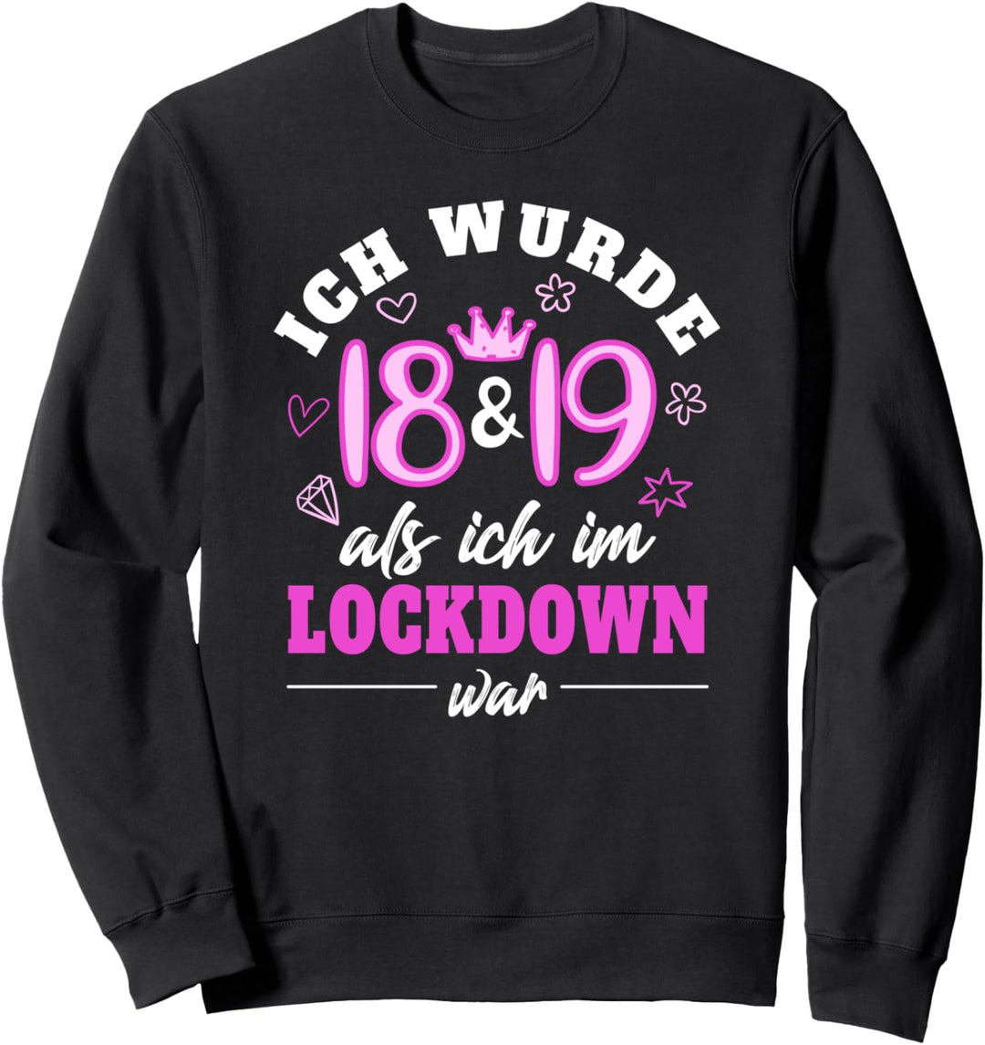 19. Geburtstag Frau Frauen 2002 Mädchen 19 Jahre 19ter Sweatshirt
