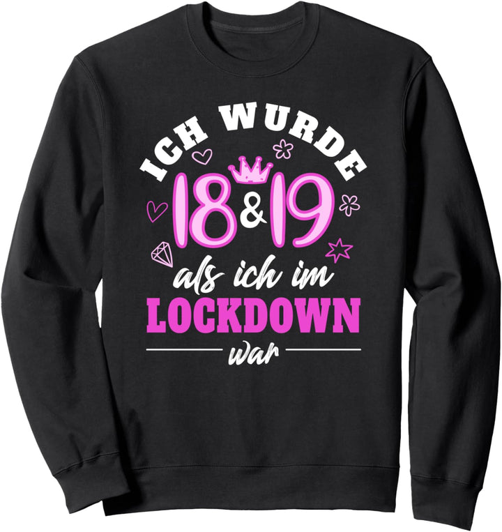 19. Geburtstag Frau Frauen 2002 Mädchen 19 Jahre 19ter Sweatshirt