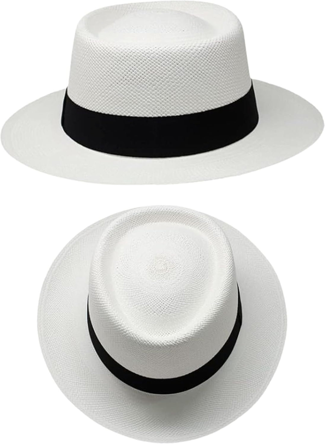 Gamboa Fedora Panama Hut Herren und Damen Sommer Strohhut Panamahut Sonnenhut UV-Schutz UPF50+ M Sum