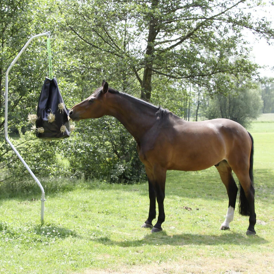 Kerbl 326102 HayBag small – Heusack bis 8kg, Heunetz Heuraufe Beschäftigungssack