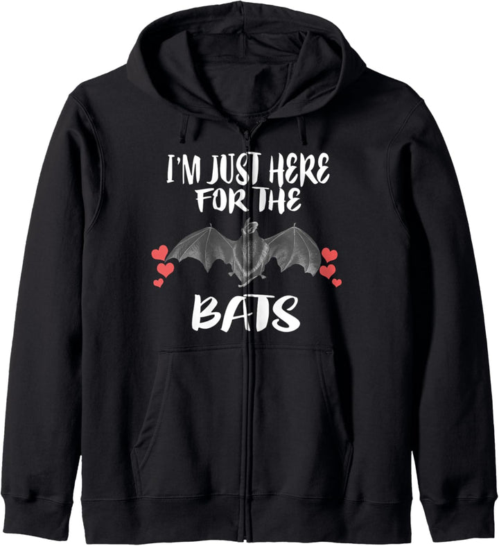 I'm Just Here For The Bats Kapuzenjacke